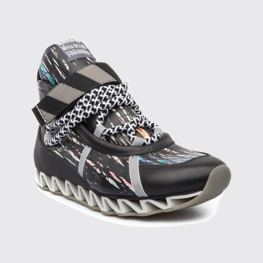 Camper Together x Bernhard Willhelm Himalayan Multi-Colour Boots - size 38